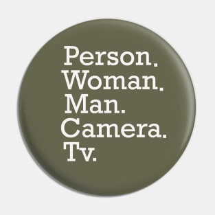 person woman man camera tv shirt, camera man gift shirt Pin