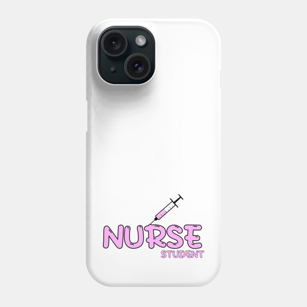 Nurse Student Pink Phone Case by MedicineIsHard