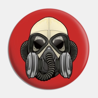 World War Mask Pin