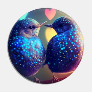 Love Birds 2 Pin