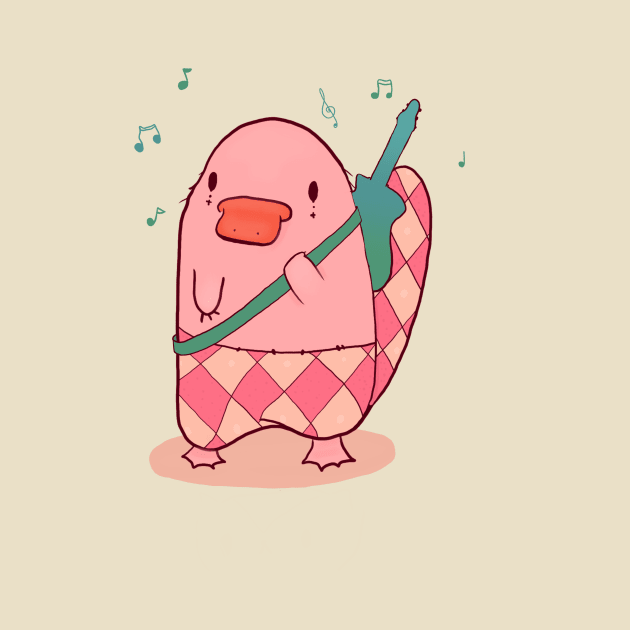 platypus musician by moonlitdoodl