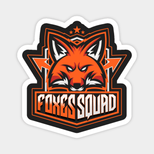 Foxes Squad Magnet