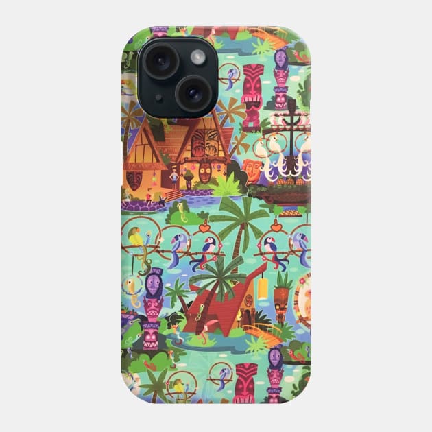 Enchanted Tiki Room Phone Cases + Phone Case by The Dept. Of Citrus