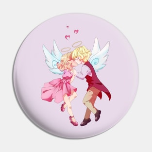 The kissing angels and love Pin