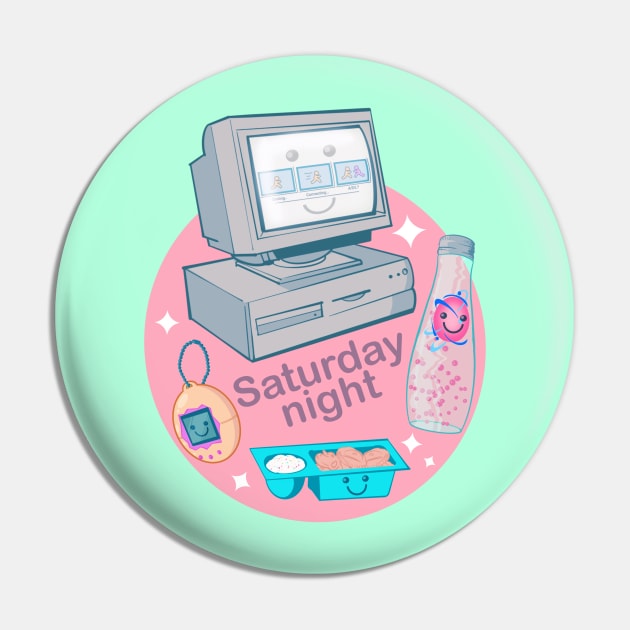 Saturday Night Pin by LVBart