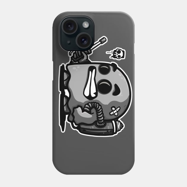 hunter ghost Phone Case by manuvila