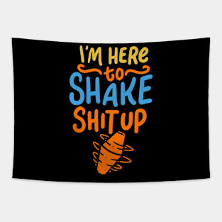 Funny Bartender apparel for a Cocktail Lover Tapestry