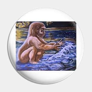 Sasquatch Child: Waterplay Pin