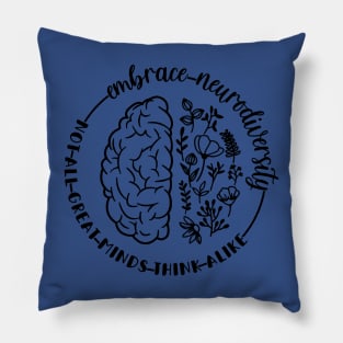 Embrace Neurodiversity 3 Pillow