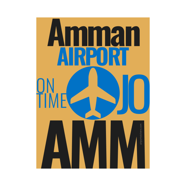 AMMAN airport code by Woohoo