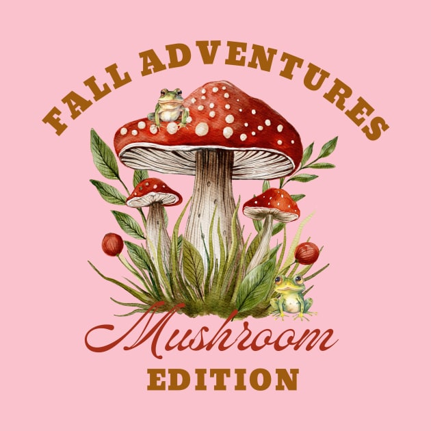 Mushroom Frog by Tuff Tees