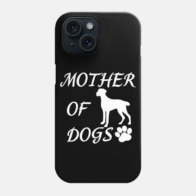 Mother of Dogs - Brittany Spaniel Dog Phone Case by JollyMarten