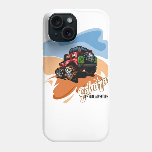 Off road adventure Phone Case by Ferawela store