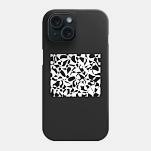 Abstract pattern -  black and white. Phone Case