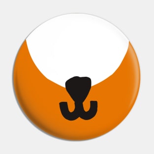 cute fox mouth Pin