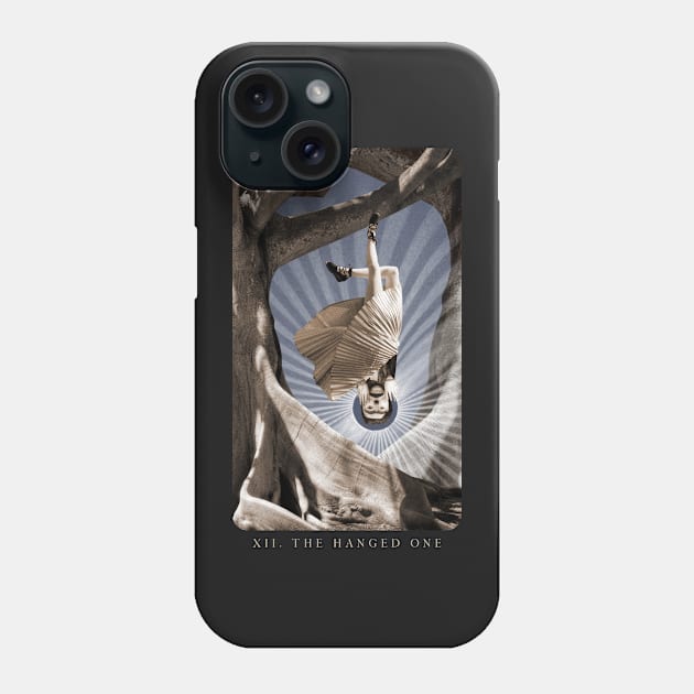 The Hanged One Tarot Card Phone Case by Joepokes