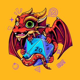 Dungeon and Dragon - Roll It T-Shirt