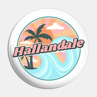 Hallandale Beach Pin