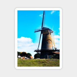 Photography - Dutch windmill Magnet