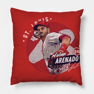 Nolan Arenado St. Louis Dots Pillow