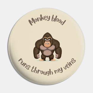 My Ancestor Monkey Pin