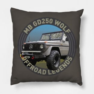 4x4 Offroad Legends: Mercedes-Benz G-klasse GD 250 Wolf Cabrio Pillow