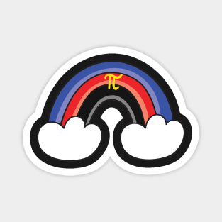 Polyamorous pride flag Magnet