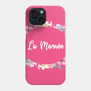 La mariée florale Phone Case