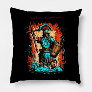 Saint Florian - Firefighter's Patron Pillow