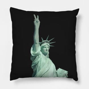 Life, Liberty, Hippieness Pillow