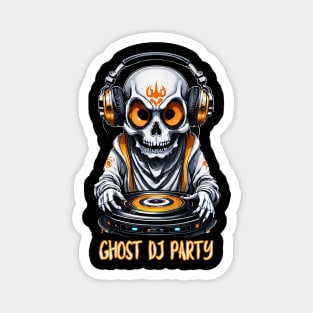 Haloween ghosts headphones Magnet