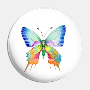 Beautiful Butterfly Colour Pin