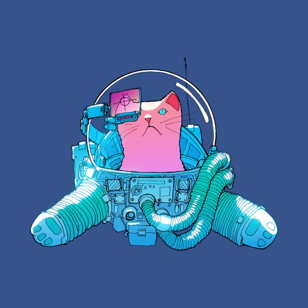 SPACE CAT by spacegoose