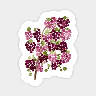 GRAPE VINE PLUM Magnet