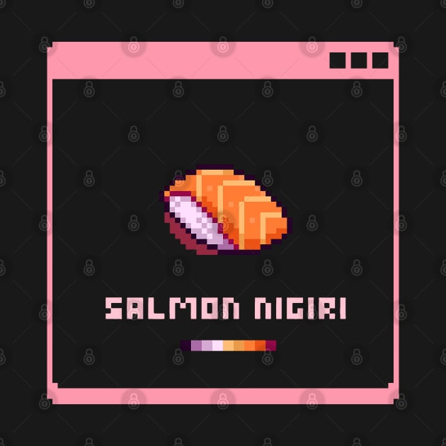 Salmon Nigiri By Kian Pixel by Nigiri by KianPixel