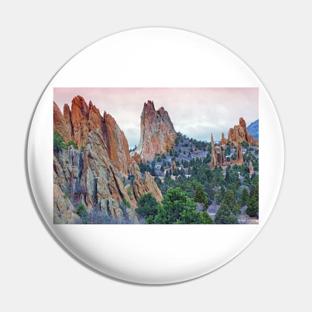 Dawn at Garden of the Gods Pin by briankphoto