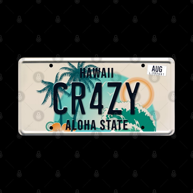 Crazy word on license plate by SerenityByAlex