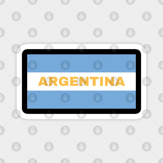 Argentine Flag Colors Magnet by aybe7elf