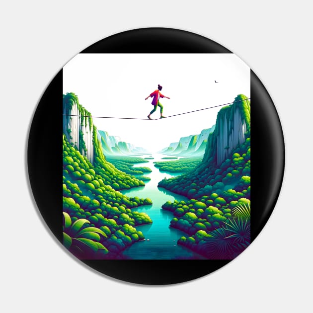 Slackline Pin by Moniato