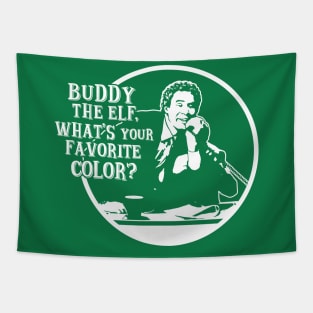 Elf - What's Your Favorite Color? Tapestry