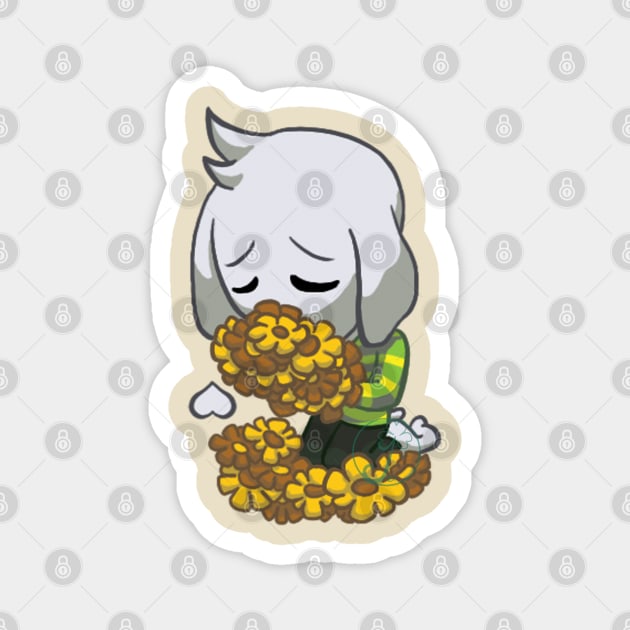 Asriel Magnet by JuditangeloZK