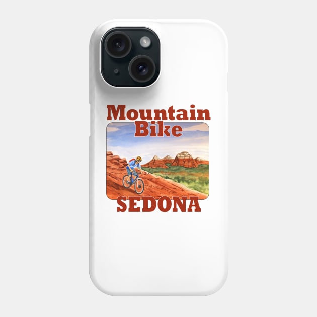 Mountain Bike Sedona Phone Case by MMcBuck