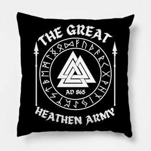 The Great Pagan Army AD865 Pillow
