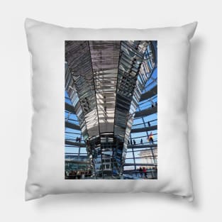 Reichstag Dome German Bundestag Berlin Germany Pillow