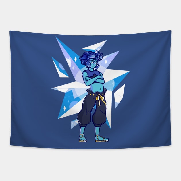 Lapis lazuli fanart Tapestry by Changchung