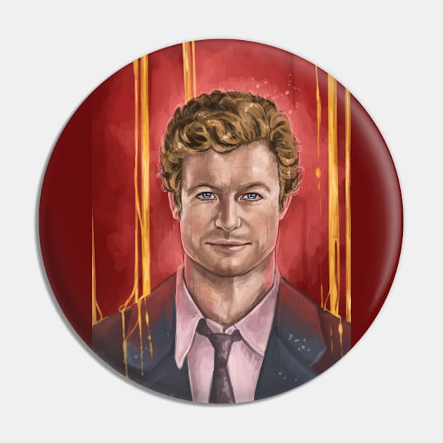 Mentalist Pin by JessicaJaneAusten