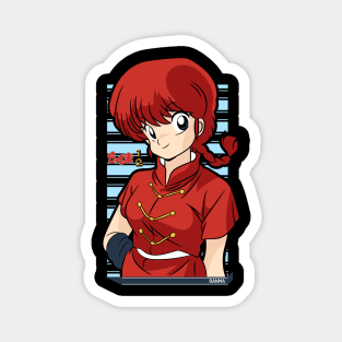 Ranma Satome Female Form | Ranma 1/2 Magnet