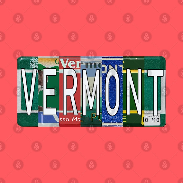 Vermont License Plates by stermitkermit