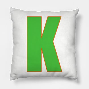 Gallant in Green: K's Defining edge Pillow