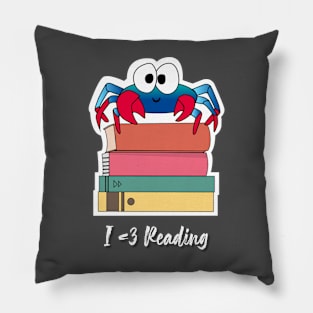 I <3 Reading Pillow